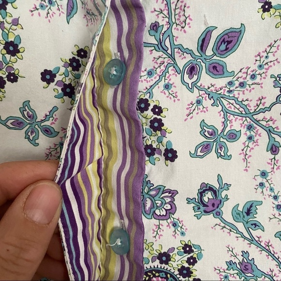 Tabi Simply Classics White paisley button down shirt size XXL - Picture 6 of 9